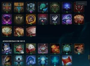 Conta do LoL de 2012 com todos os champions, mais de 240 ski - League of Legends