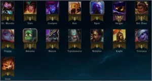 Smurf League of Legends LOL