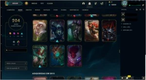 Conta 202 skins all champions and mt mais. - League of Legends LOL