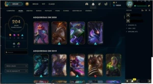 Conta 202 skins all champions and mt mais. - League of Legends LOL