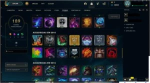 Conta 202 skins all champions and mt mais. - League of Legends LOL