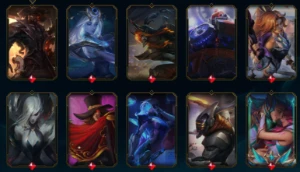 Conta LOL nv 224, Pltna 5, único dono, 317 Skins. - League of Legends