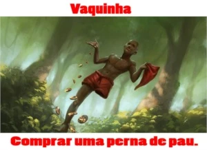 Me ajude a comprar uma perna de pau para meu SACI ! Obrigado - Doações