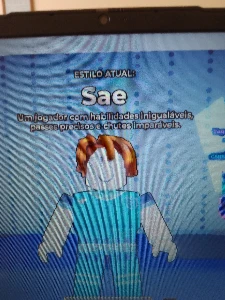 conta de blue lock com Sae!!! - Roblox