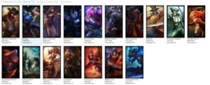 CONTA 80 CHAMPS - League of Legends LOL
