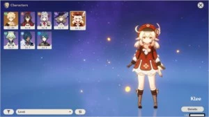 GENSHIN IMPACT - Klee 5* - AR8 - NA
