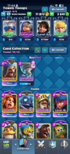 Nível 64 /10.803 Troféus /18 Cartas Evo /5 Cartas Nível 15 - Clash Royale