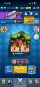 Nível 64 /10.803 Troféus /18 Cartas Evo /5 Cartas Nível 15