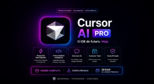 Cursor AI Pro Acesso Completo | Conta Privada | 29 Dias | Ex - Assinaturas e Premium