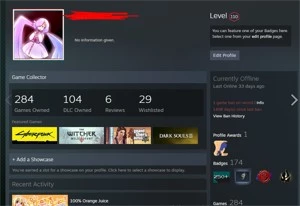 CONTA STEAM LVL 110//280+ JOGOS GTA V+DARK SOULS 3 E MT MAIS