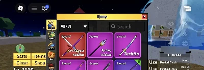 Conta de portal com level max cdk gravity blade é muito mais - Roblox