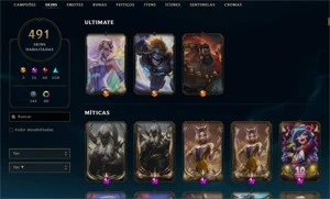 Vendo conta rara de lol com + de 5k investido - League of Legends