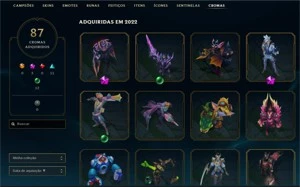 Vendo conta rara de lol com + de 5k investido - League of Legends