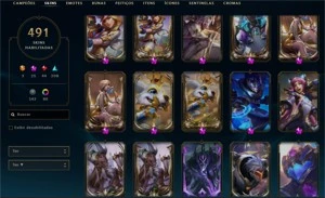 Vendo conta rara de lol com + de 5k investido - League of Legends