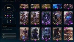 Vendo conta rara de lol com + de 5k investido - League of Legends