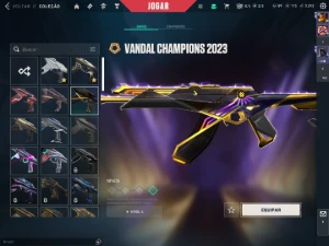 Conta Valorant com skins TOP