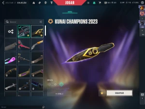 Conta Valorant com skins TOP