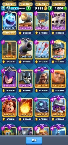 Conta de Clash Royale