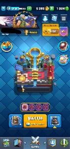 Conta de Clash Royale