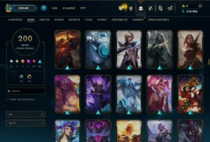 Conta De Lol Com Muita Skin Level 562 - League of Legends