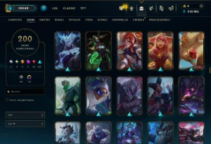 Conta De Lol Com Muita Skin Level 562 - League of Legends