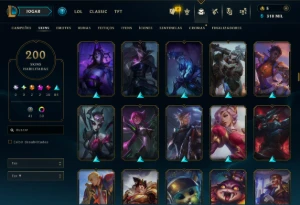Conta De Lol Com Muita Skin Level 562 - League of Legends
