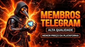 Membros Telegram | Entrega Garantida + Refil 30 dias | - Redes Sociais