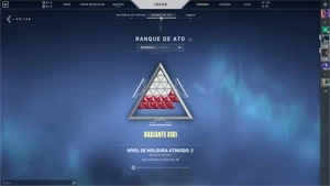 CONTA VALORANT EX RADIANTE 4 ATOS/EPS