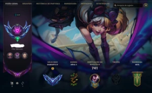 Conta league of Legends MMR Alto ! LOL
