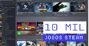 Acesse Mais de 10 Mil Jogos STEAM