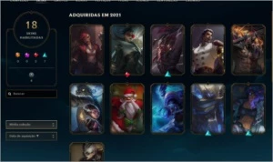 conta de lol e valorant lvl 50 com drops arcane - League of Legends