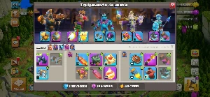 Clash of clans cv 17 99% full