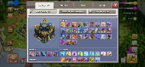 Clash of clans cv 17 99% full