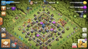 Coc Cv 12 Semi Full - Lvl 152 + 6 Construtor - Preço Baixo - Clash of Clans