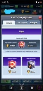 Subo Conta de Clash Royale