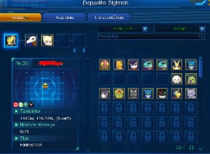 Conta Starter Completa Digimon Masters Online DMO