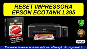 Reset Epson Almofadas com Tinta Cheia - L395