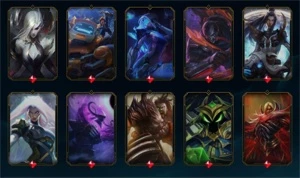 Conta do LoL com 261 Skins e 137 champs - League of Legends