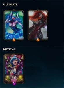 Conta do LoL com 261 Skins e 137 champs - League of Legends