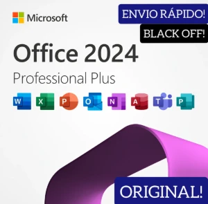 ⭐ Office 2024 Professional Plus Vitalício - C/ Nota Fiscal ⭐