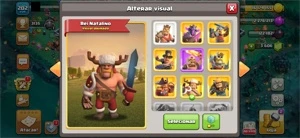 CV 14 RECENTE - VARIAS SKINS E DECORAÇÕES - Clash of Clans