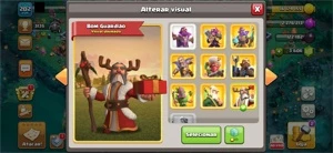 CV 14 RECENTE - VARIAS SKINS E DECORAÇÕES - Clash of Clans