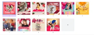 Pack Canva Dia das Mães Vol 2 - 10 Artes Editáveis - Serviços Digitais