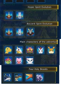 Conta GDMO - Susanoomon e Gallantmon X - Digimon Masters Online
