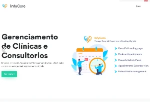 Saas Gerenciamento Agendamentos Clínicas Consultórios c/Site - Outros