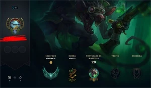 CONTA PLATINA 3  full acesso - League of Legends LOL