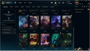 Conta Prata 1 - League of Legends LOL