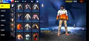 Conta Top com 299 Diamantes - Free Fire