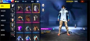 Conta Top com 299 Diamantes - Free Fire