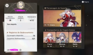 Seele, Clara + cone dela, Yanqing e Bronya - Outros